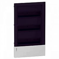 Распределительный шкаф MINI PRAGMA 36 мод., IP40, встраиваемый, пластик, дымчатая дверь | код. MIP22312T | Schneider Electric
